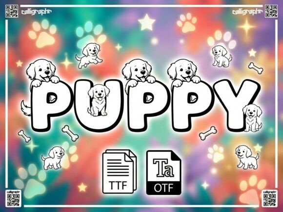 Discovering the Artistic Impact of the Puppy Font
