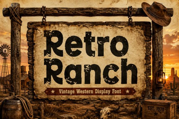 Retro Ranch: Capturing Rustic Charm in Your Designs