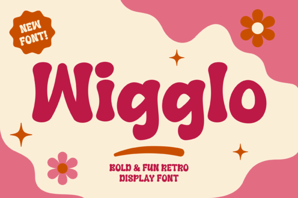 Wigglo: A Retro Display Font with a Modern Groove